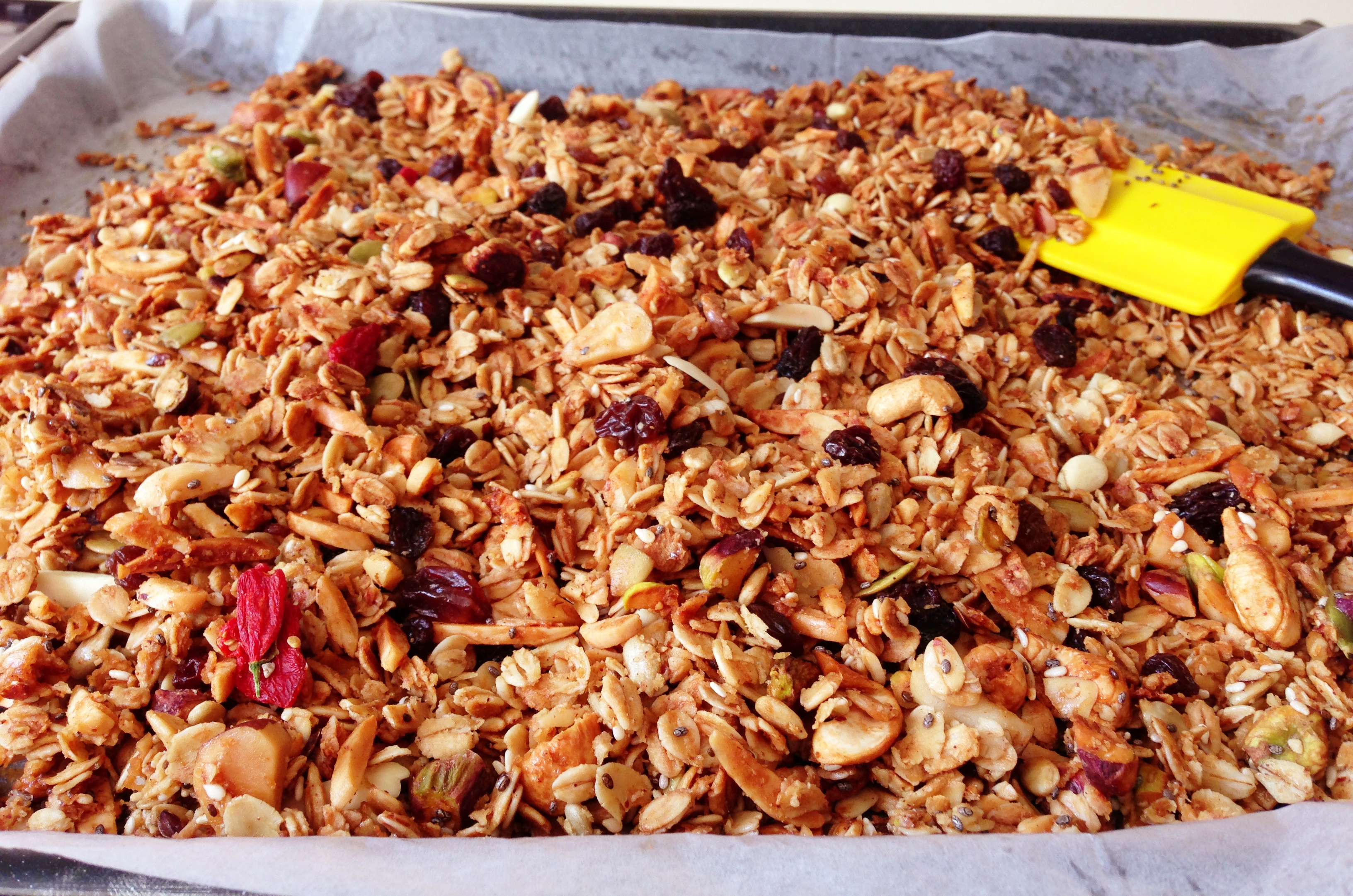 Home-made granola