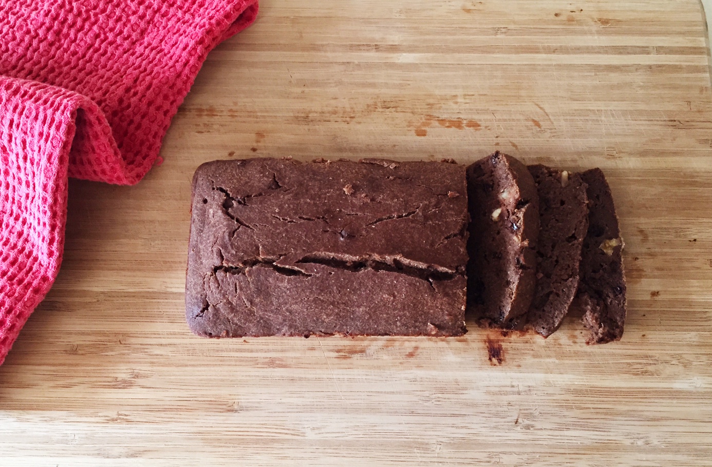 Chocolate-cardamom Buckwheat Banana Bread